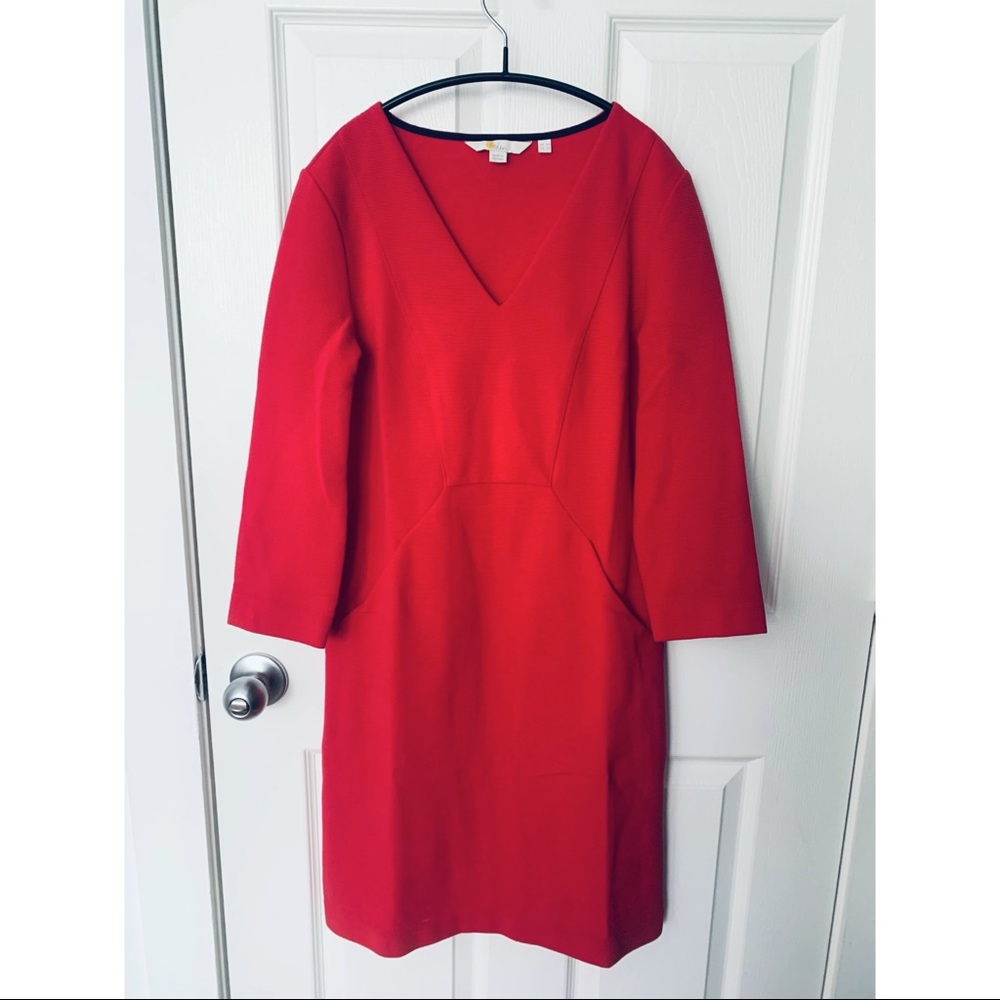 Boden Ottoman Sheath Dress